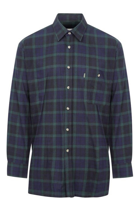 Champion Matlock 100% Cotton Long Sleeve Workshirt – Green 3203